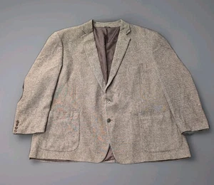 Blazer Oak Hill Para Hombres XXXXL 58 60R Marrón Mezcla de Lana Gamuza Codo Parches Chaqueta - Imagen 1 de 17