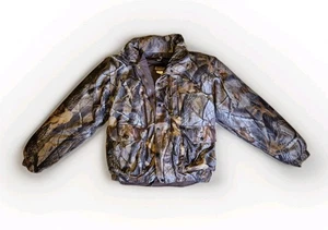 Remington Jacket Mens Size Large Camouflage Hunting Real Tree Pockets Zipper - Picture 1 of 5