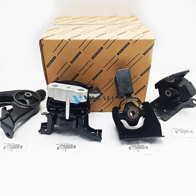4 Pcs Complete Kit Engine Mount Mounting For 14-19 TOYOTA COROLLA 1.8 CVT Foto 1 de 4