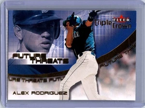 Alex Rodriguez Seattle Mariners 2001 Fleer Triple Crown Future Threats 2/15 - Picture 1 of 2