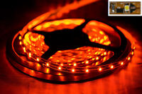 NEU Lichtband Lichterkette mit 300 LEDs 5 Meter flexibel inkl TRAFO orange