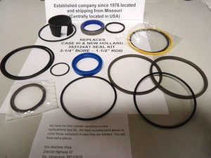 CASE IH & NEW HOLLAND REPLACEMENT SEAL KIT 353124A1 SEAL KIT (BUCKET CYLINDERS) - Picture 1 of 3