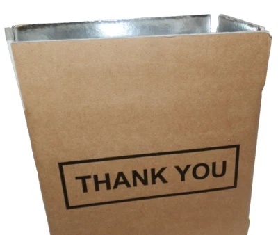 New Pack of 10 Insulated Shipping Boxes Smal 7.5"X3.5"X6"  Foam Foil Lined - Image 1 of 3