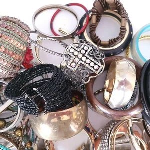 Lote de Joyas Puños Pulseras Brazaletes para Artesanía Reutilizando Proyectos de Arte - Imagen 1 de 8