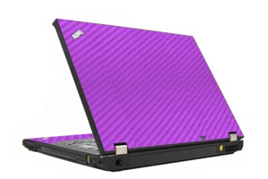 LidStyles Carbon Fiber Laptop Skin Protector Decal IBM / Lenovo ThinkPad T410 - Picture 1 of 7