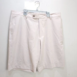 Fairway & Green Tech Shorts Womens 36W Khaki Golf Polyester Brown Sports Brown - Picture 1 of 15