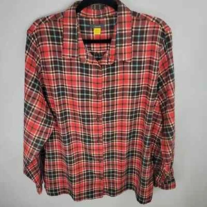 Cabela's Plaid Flannel Men's Long Sleeve Shirt Size 2XL NWOT - Picture 1 of 4