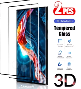 For Samsung Galaxy Note 20 Ultra Tempered Glass 3D Fingerprint Sensor Support HD - Picture 1 of 7