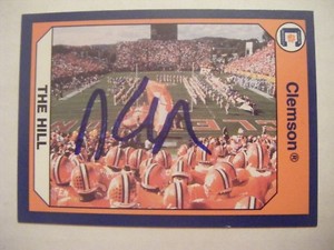 KYLE PARKER signed THE HILL DEATH VALLEY 1990 football card AUTO baseball QB 120