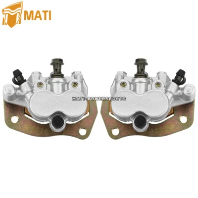 Pinzas y pastillas de freno delanteras izquierda derecha para Yamaha Rhino 660 YXR660 4x4 2004-2007 Foto 1 de 4