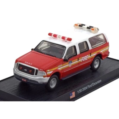 Ford Excursion 2004 1:50 Del Prado vigili fuoco diecast #121 - Immagine 1 di 2