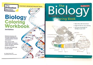 The Biology Colouring Workbook 2nd Ed + The Biology Colouring Self Test Book - Picture 1 of 9