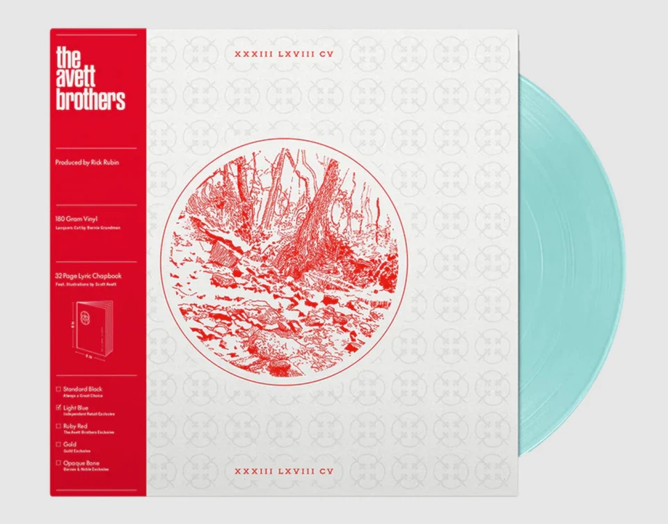 The Avett Brothers Self Titled INDIE EXCLUSIVE LIGHT BLUE VINYL LP BRAND NEW - Image 1 of 1