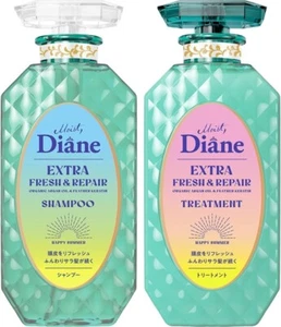 Moist Diane Extra Fresh & Repair Shampoo & Treatment Set 450ml x 2 - Picture 1 of 1