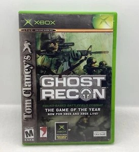 Tom Clancy's Ghost Recon (Microsoft Xbox, 2002) Complete w/ Manual - Tested - Picture 1 of 7