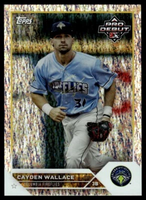 2023 Topps Pro Debut Cayden Wallace /175 Columbia Fireflies #PD-133 - Image 1 of 2