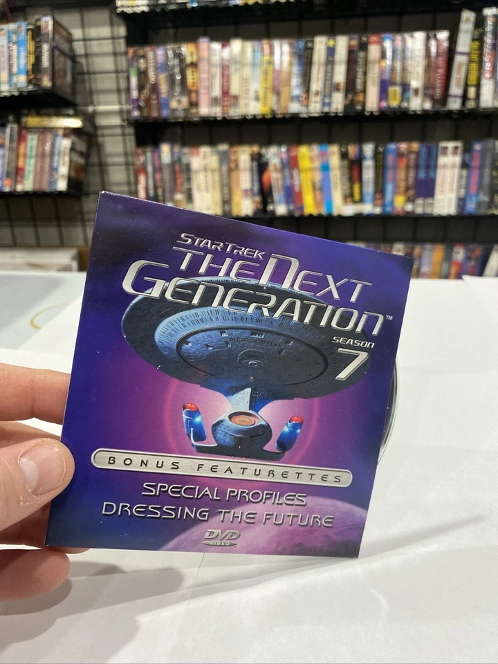 Best Buy Bonus DVD (Star Trek The Next Generation Season 7) TNG Disc Disk Q 7th Foto 1 de 1
