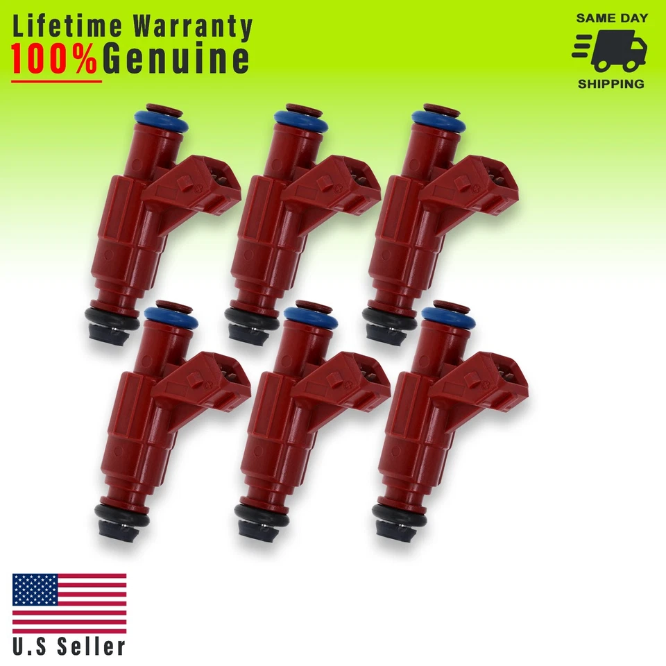 Juego de inyectores de combustible Bosch OEM (6) 0280156028 para Ford Explorer: 2002 4,0 L V6 FLEX Foto 1 de 1