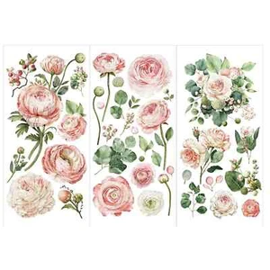 Re-Design with Prima Transfer - BLUSHING BLOOMS - Picture 1 of 1
