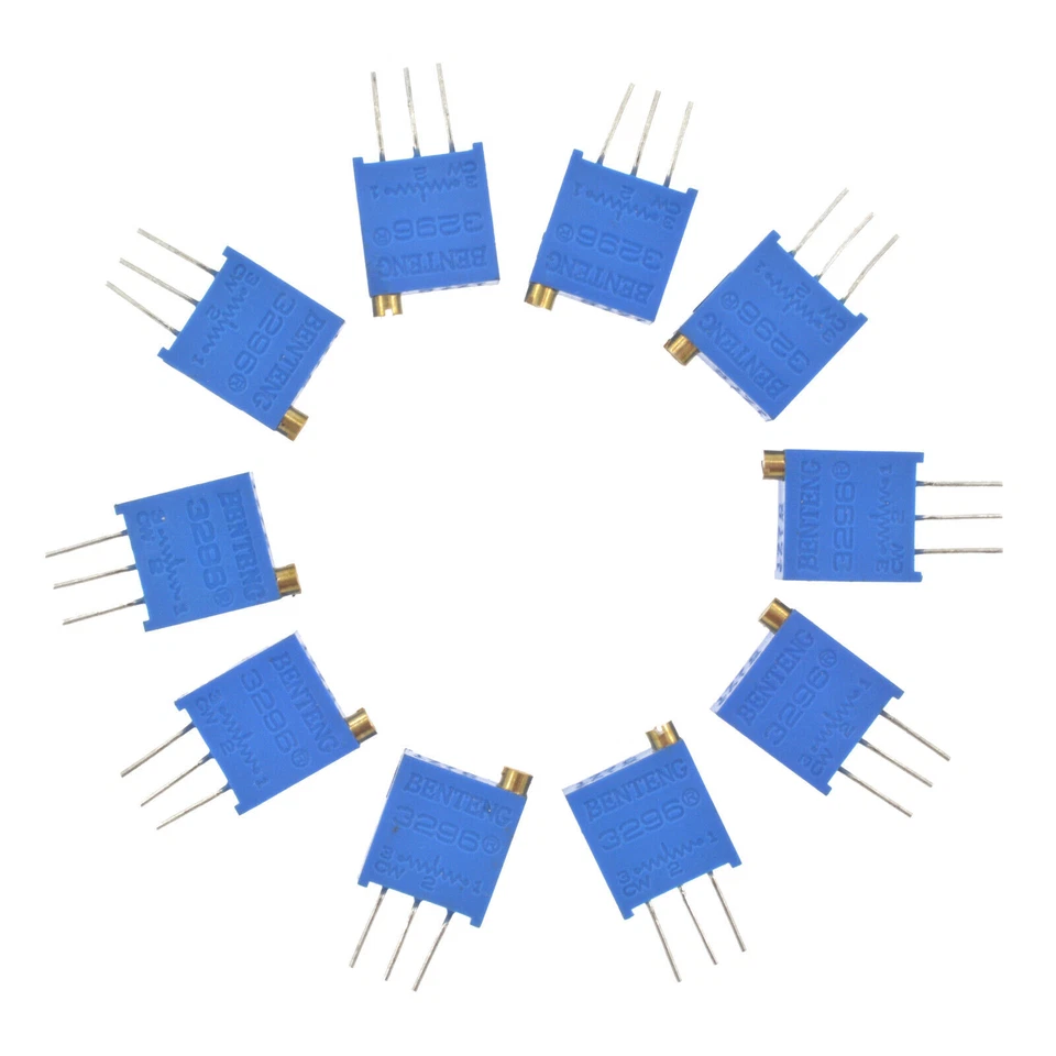 10Pcs 3296W-103  3296 W 10K ohm Trim Pot Trimmer Potentiometer - Bild 1 von 1