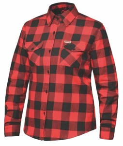 Ladies Black - Red checkered Flannel Size 3XL - Picture 1 of 2
