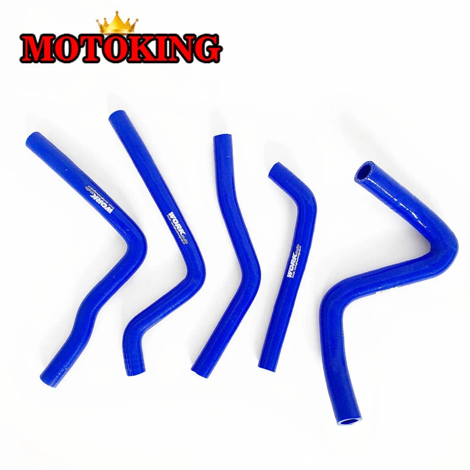 Manguera de radiador azul para Kawasaki KX250 KX 250 1990 1991 1992 1993 90 91 silicona Foto 1 de 4