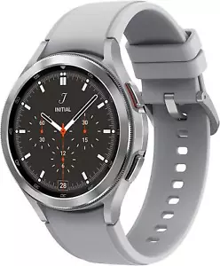Samsung Galaxy Watch4 SM-R890 46 mm klassische GPS Smartwatch silber (B) - Bild 1 von 5