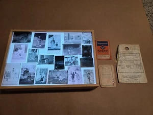 VTG 1940s 50s Negatives Film Large Format Photo Black White Lot 34 Kids Family - Picture 1 of 18