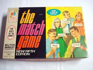 The Match Game New Fifth Edition 1968 Milton Bradley #4890 - Bild 1 von 3