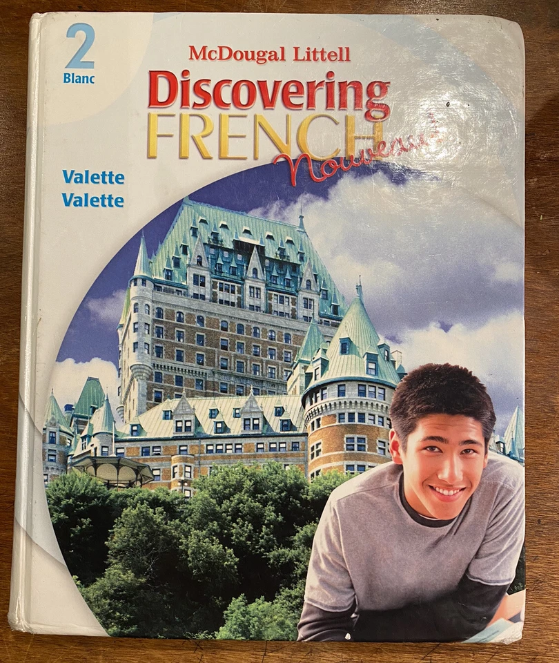Discovering French, Nouveau!: Student Edition Level 2 2007 by McDougal Littel - Image 1 of 2