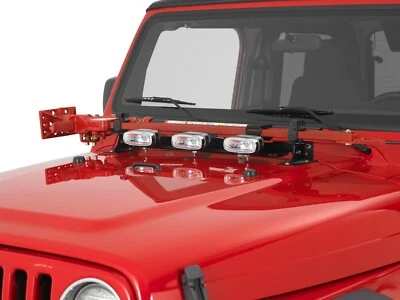 Kit adicional de barra de luz Warrior Products 1544 para 97-06 Jeep Wrangler TJ Unlimited Foto 1 de 2