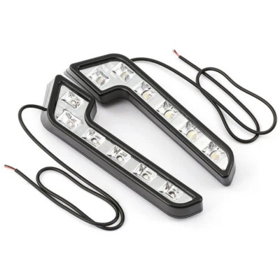 L Shaped 6LED Fog Light Driving Lamp Super White Waterproof Car Accessories 2Pcs - Image 1 of 4