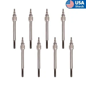 8PCS Glow Plugs For Ford Super Duty F250 F350 F450 F550 2008-2010 6.4L Engine US - Picture 1 of 6