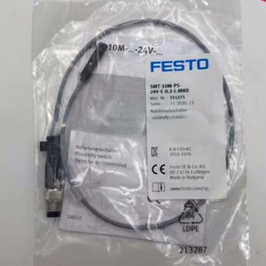 1PC NEW FESTO SMT-10M-PS-24V-E-0.3-L-M8D 551375 - Bild 1 von 1