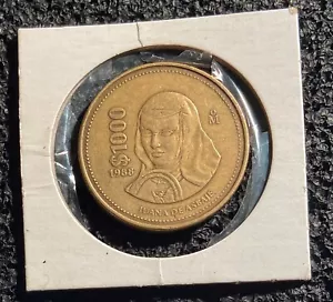 Moneda de 1000 dólares de México Escudo de armas de águila en 05 - Imagen 1 de 2