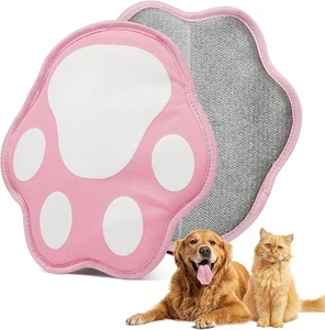 New-Craft Pet Hair Removal Glove | Anti-Static, Reusable | for Dogs & Cats Pink - Picture 1 of 6