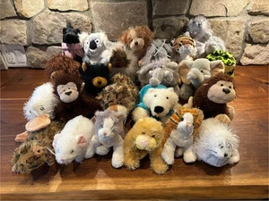 Webkinz Plush Lot Of 22 No Codes w/ Tags 18 Webkinz And 4 Lil Kinz - Picture 1 of 7