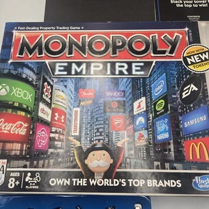 2014 HASBRO MONOPOLY EMPIRE BOARD GAME OWN THE WORLD'S TOP BRANDS - Bild 1 von 6
