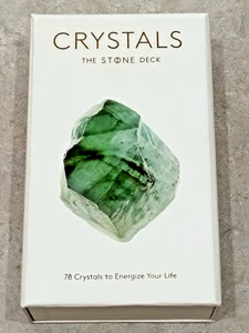 CRYSTALS: THE STONE DECK - 78 Crystals to Energize Your Life - Cards - VG Used - Picture 1 of 4