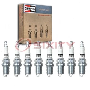 8 pc Champion Copper Plus Spark Plugs for 1992-1993 Dodge W150 5.2L 5.9L V8 sh - Picture 1 of 5