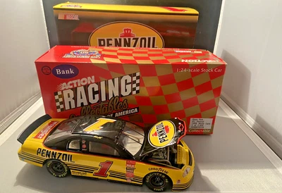 Chevrolet Monte Carlo 1998 Action Steve Park #1 Pennzoil banco escala 1:24  Foto 1 de 4