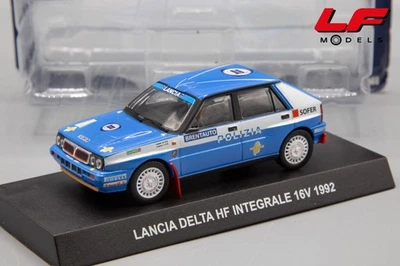 1:43 Lancia Delta HF Integrale 16V 1992 - Polizia De Agostini - Immagine 1 di 3