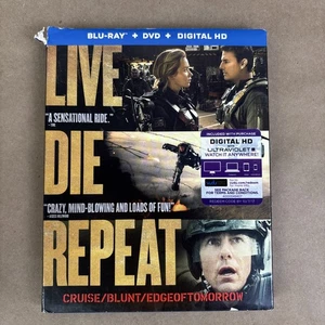 Edge of Tomorrow (Blu-ray, 2014) With Slipcover - Picture 1 of 5
