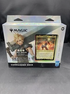 MTG-Limit Break (Cloud) Final Fantasy Collector Commander Deck - Picture 1 of 1