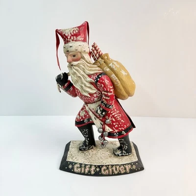 Leo Smith Gift Giver Santa with Bag of Toys, Signed and 938/1500 with Box - Image 1 of 4