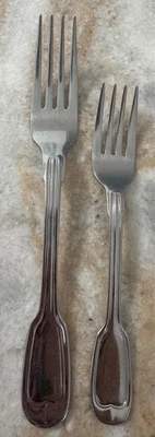 2 tenedores GIA19 (ino inoxidable) de Gibson cena y ensalada brillante China Foto 1 de 4