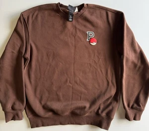 Sudadera H&M Pokemon Manga Larga Para Hombre Pequeña Calce Relajado Marrón Estampado Gráfico - Imagen 1 de 8