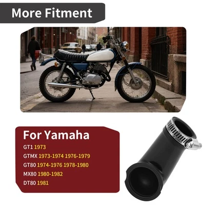 Air Box To Carburetor Intake Boot For Yamaha GT1 GT80 MX80 GTMX 367-14453-02-00 - Изображение 1 из 4