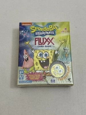 SpongeBob SquarePants Fluxx(7 Bonus Cards & Coin) Specialty Edition Card Game.M2 - Image 1 of 4