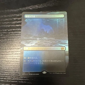 MTG Underground Taiga Borderless Foil Collectible Card - Picture 1 of 1